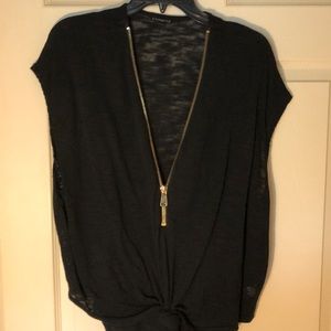 Black Lightweight Sweater